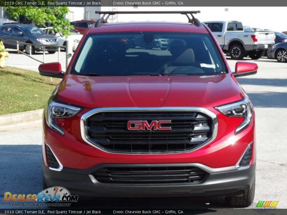 2019 GMC Terrain SLE Red Quartz Tintcoat / Jet Black Photo #4