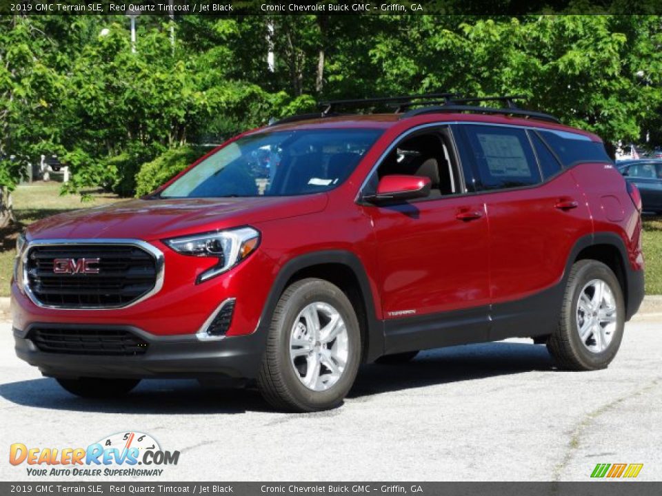 2019 GMC Terrain SLE Red Quartz Tintcoat / Jet Black Photo #5