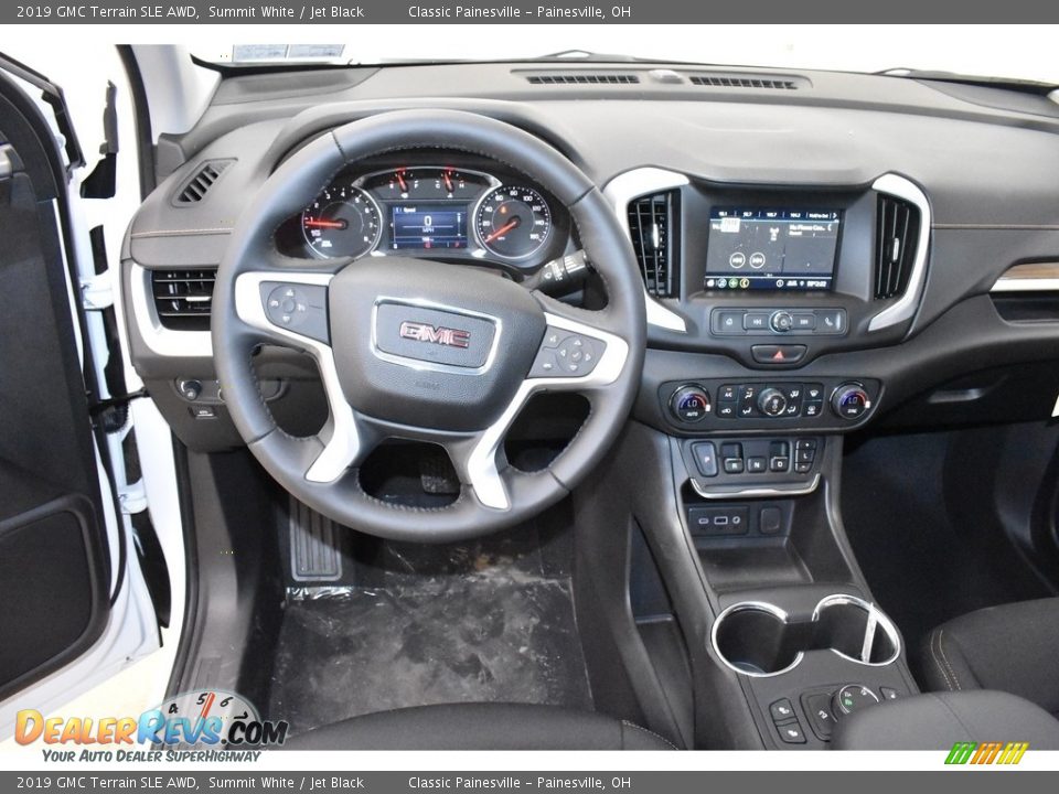 2019 GMC Terrain SLE AWD Summit White / Jet Black Photo #8