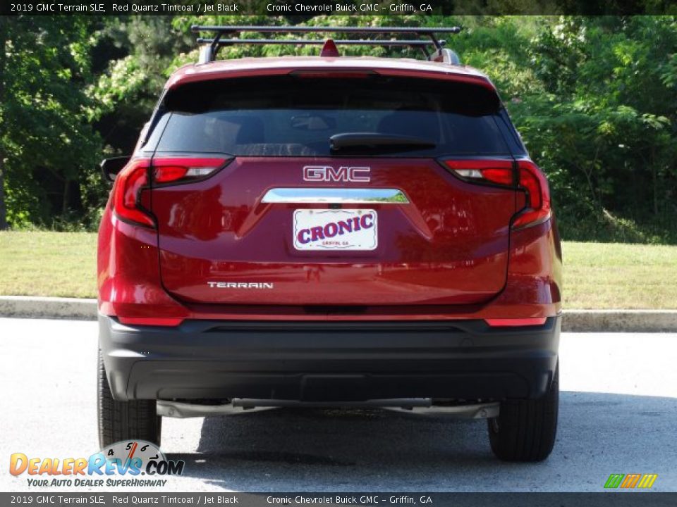 2019 GMC Terrain SLE Red Quartz Tintcoat / Jet Black Photo #7