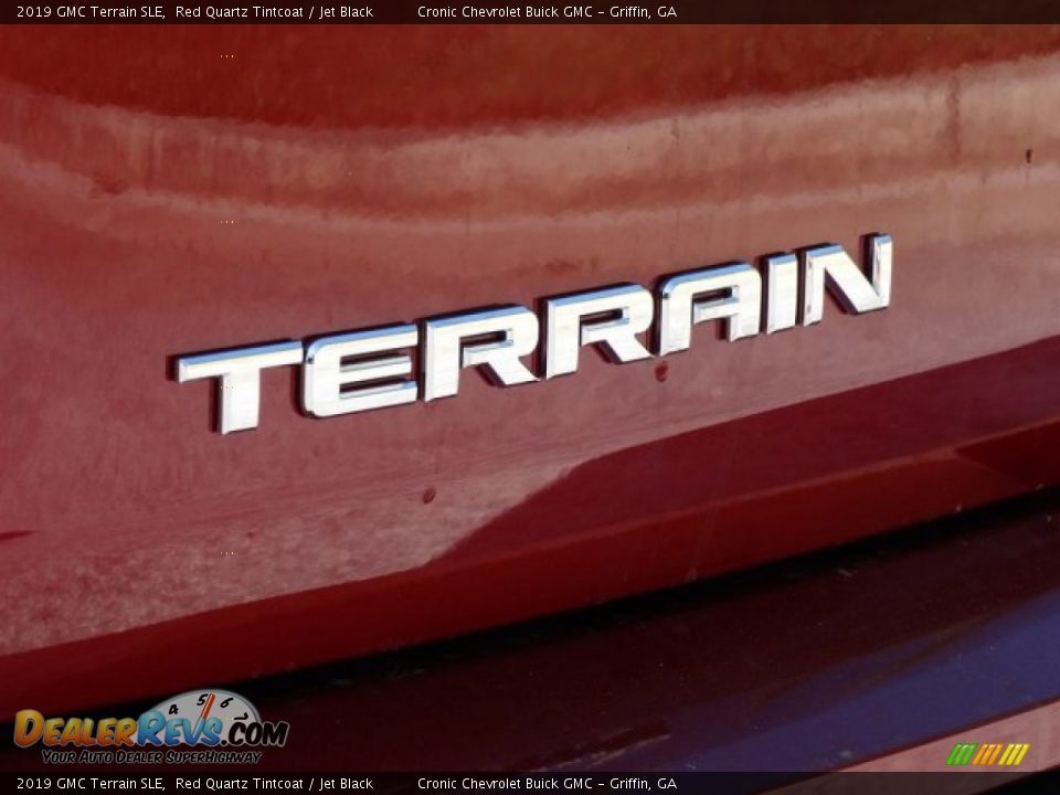 2019 GMC Terrain SLE Red Quartz Tintcoat / Jet Black Photo #8