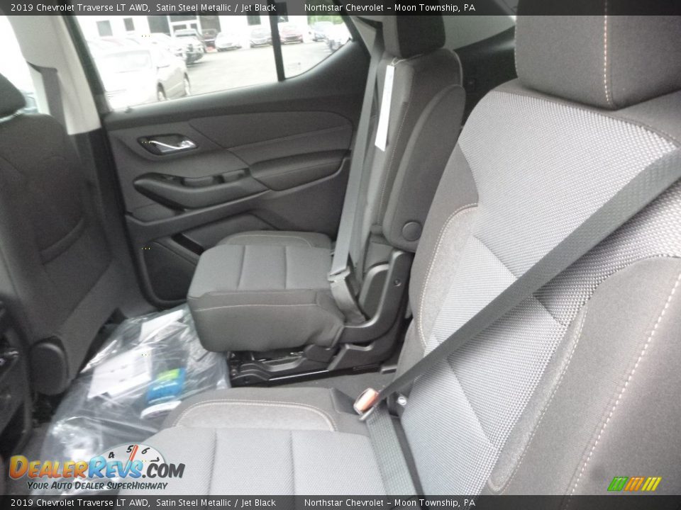 2019 Chevrolet Traverse LT AWD Satin Steel Metallic / Jet Black Photo #12