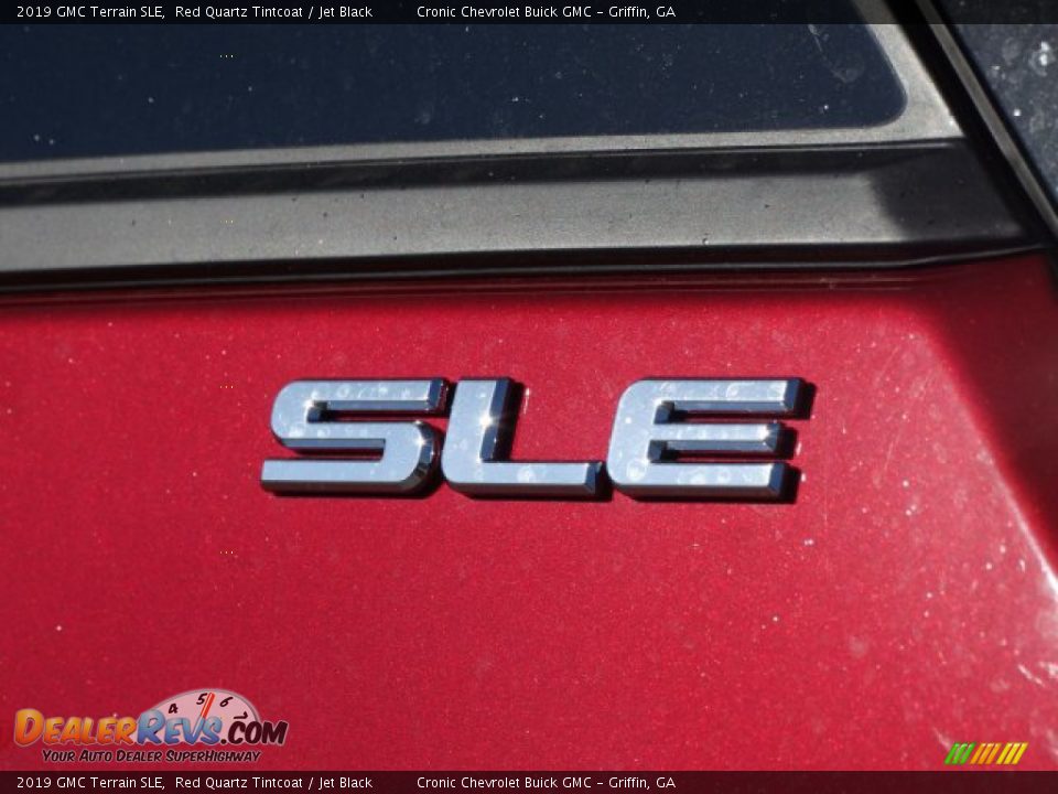 2019 GMC Terrain SLE Red Quartz Tintcoat / Jet Black Photo #9