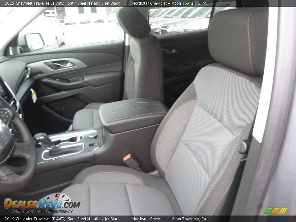 2019 Chevrolet Traverse LT AWD Satin Steel Metallic / Jet Black Photo #15