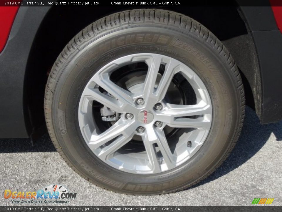 2019 GMC Terrain SLE Red Quartz Tintcoat / Jet Black Photo #10