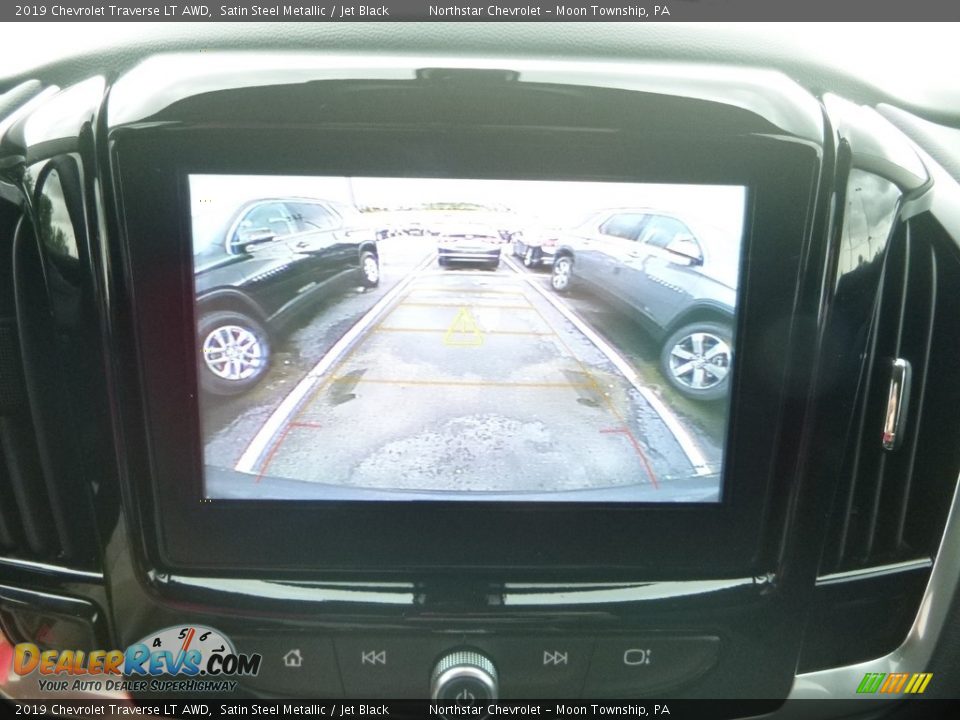 2019 Chevrolet Traverse LT AWD Satin Steel Metallic / Jet Black Photo #18