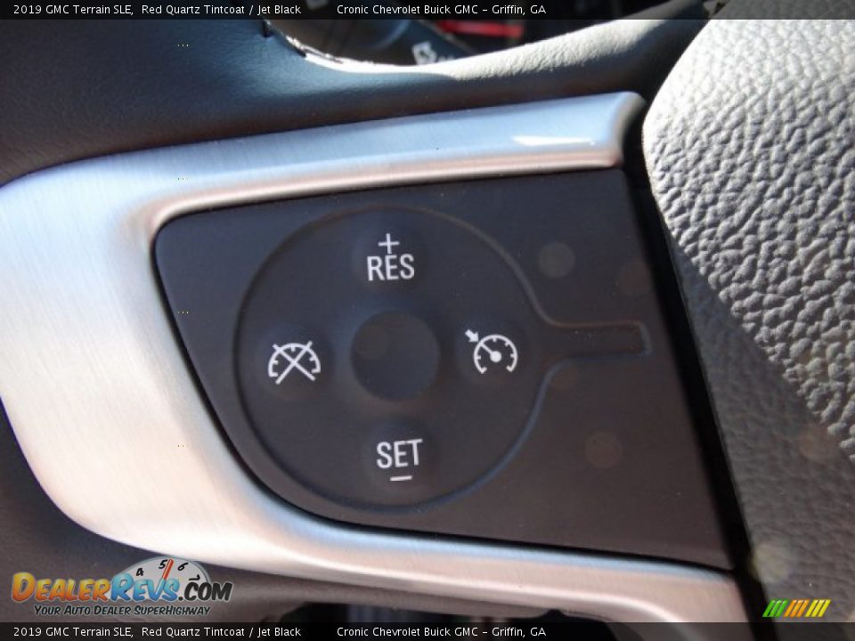 2019 GMC Terrain SLE Red Quartz Tintcoat / Jet Black Photo #14