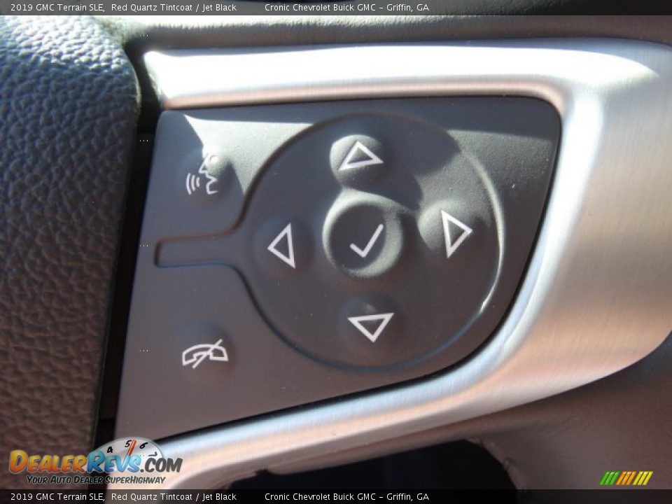 2019 GMC Terrain SLE Red Quartz Tintcoat / Jet Black Photo #15