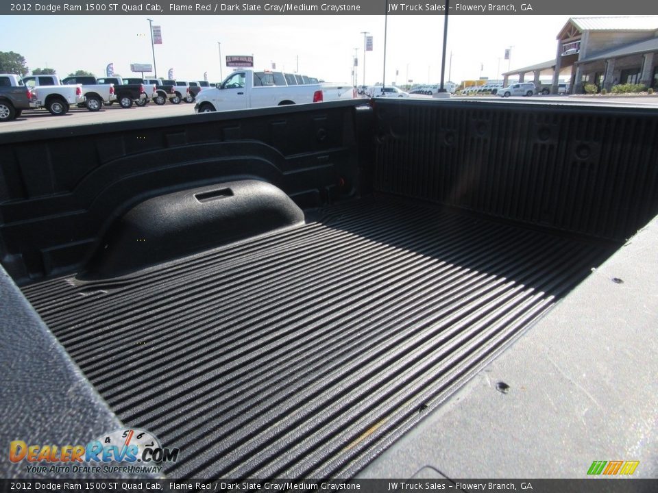 2012 Dodge Ram 1500 ST Quad Cab Flame Red / Dark Slate Gray/Medium Graystone Photo #9