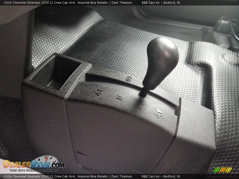 2009 Chevrolet Silverado 1500 LS Crew Cab 4x4 Imperial Blue Metallic / Dark Titanium Photo #14