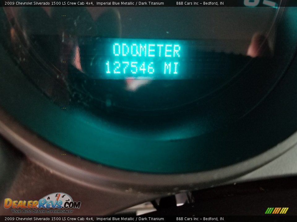 2009 Chevrolet Silverado 1500 LS Crew Cab 4x4 Imperial Blue Metallic / Dark Titanium Photo #18