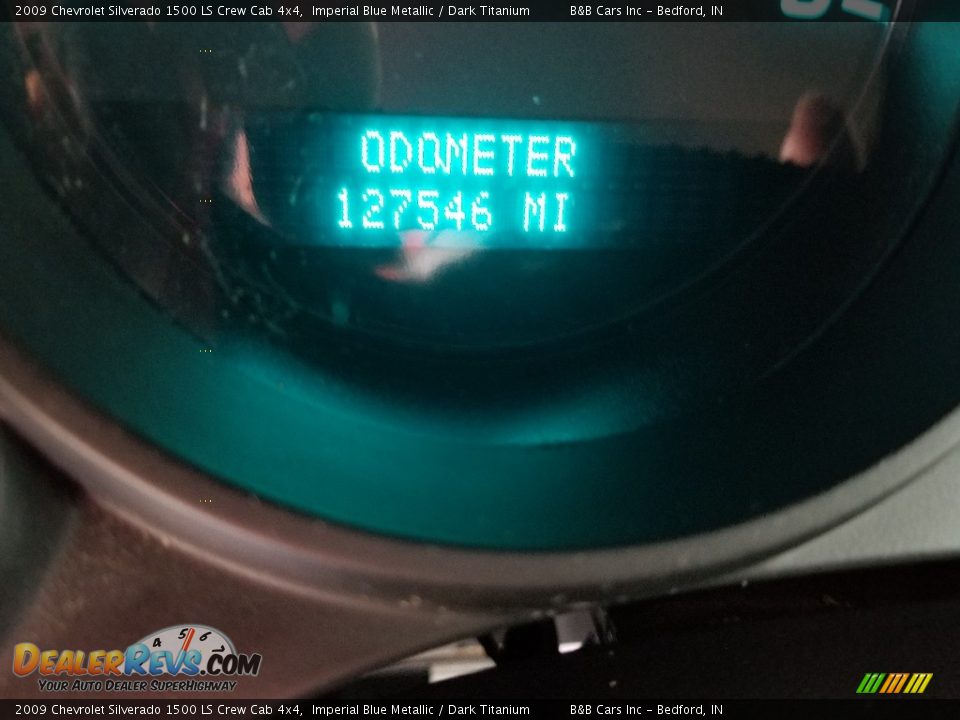 2009 Chevrolet Silverado 1500 LS Crew Cab 4x4 Imperial Blue Metallic / Dark Titanium Photo #19