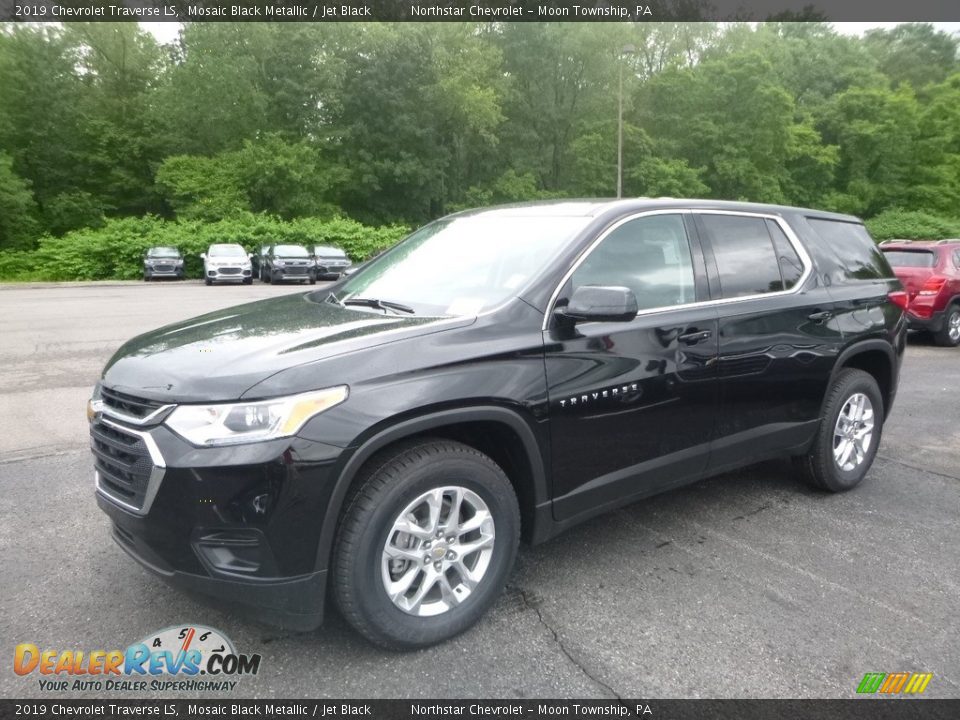 2019 Chevrolet Traverse LS Mosaic Black Metallic / Jet Black Photo #1
