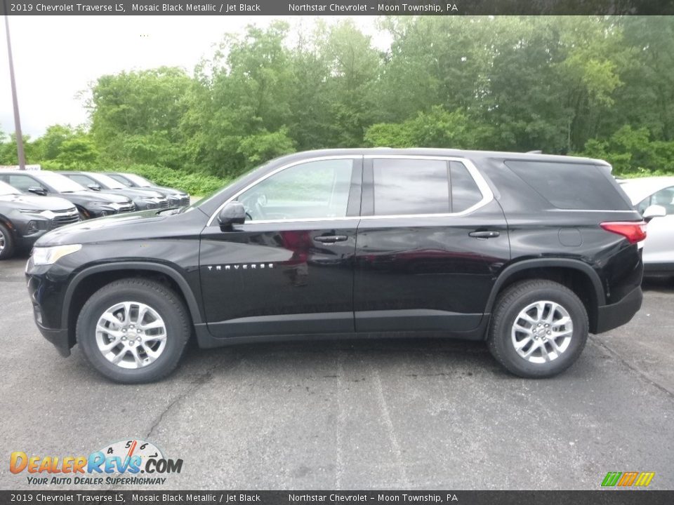 2019 Chevrolet Traverse LS Mosaic Black Metallic / Jet Black Photo #2