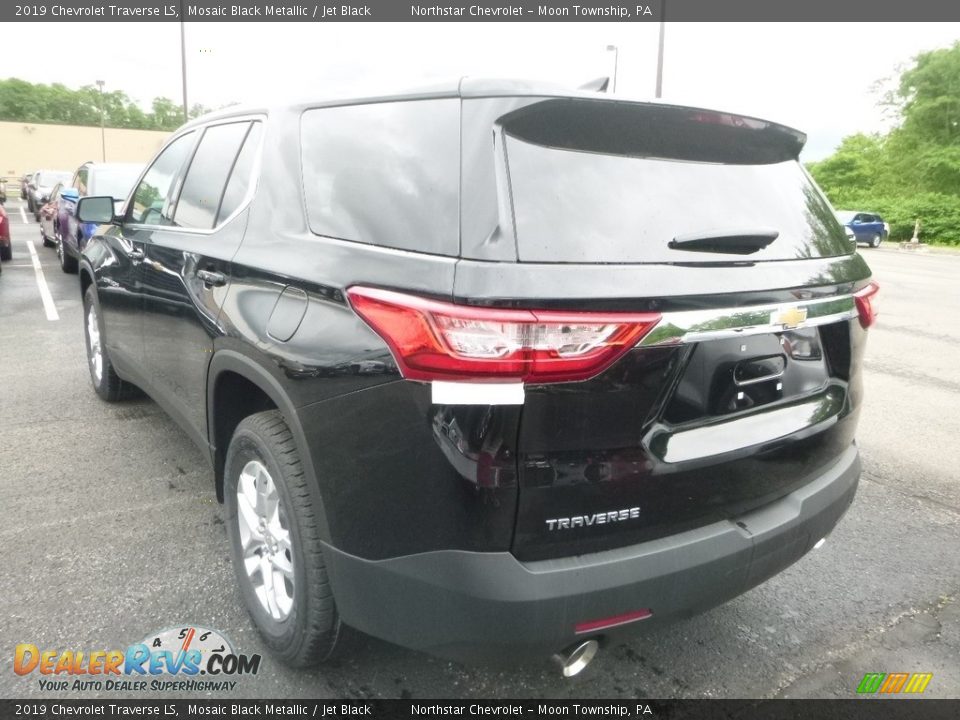 2019 Chevrolet Traverse LS Mosaic Black Metallic / Jet Black Photo #3