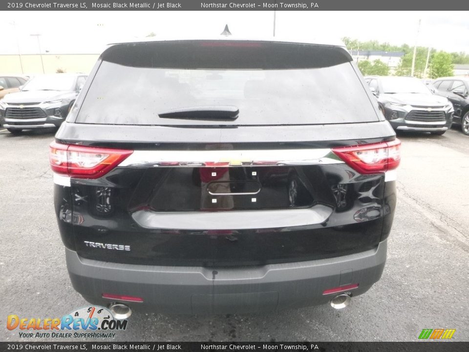 2019 Chevrolet Traverse LS Mosaic Black Metallic / Jet Black Photo #4