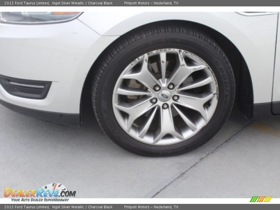 2013 Ford Taurus Limited Ingot Silver Metallic / Charcoal Black Photo #5