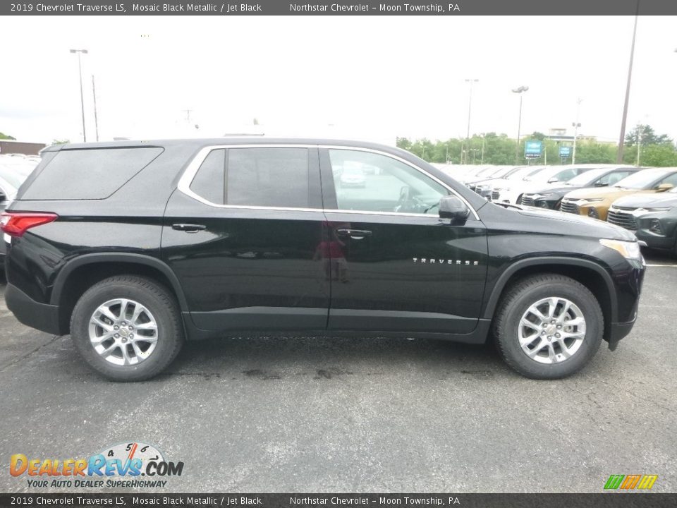 2019 Chevrolet Traverse LS Mosaic Black Metallic / Jet Black Photo #6
