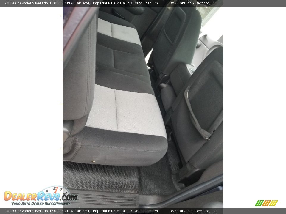 2009 Chevrolet Silverado 1500 LS Crew Cab 4x4 Imperial Blue Metallic / Dark Titanium Photo #25
