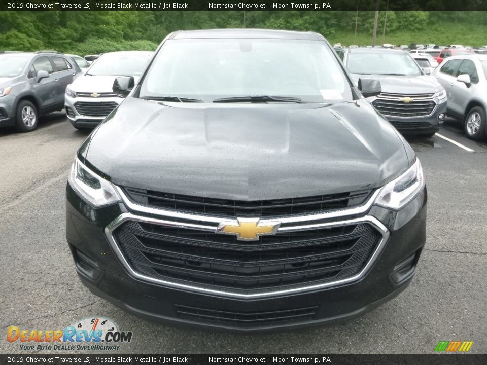 2019 Chevrolet Traverse LS Mosaic Black Metallic / Jet Black Photo #8