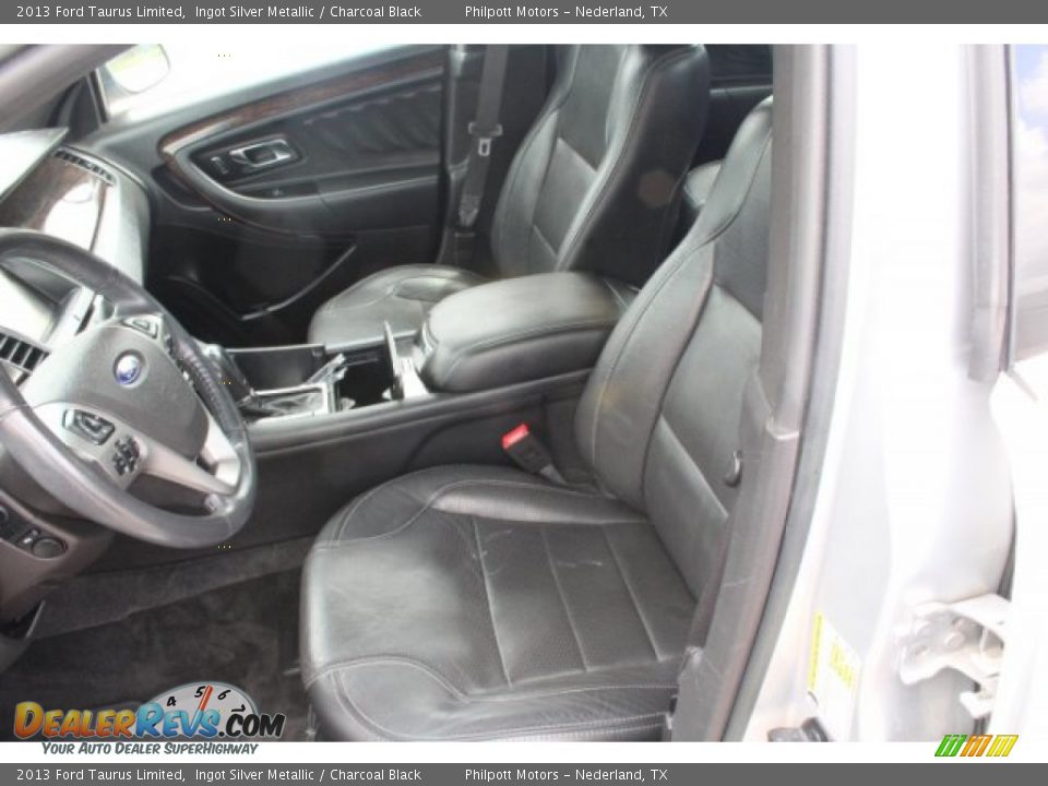 2013 Ford Taurus Limited Ingot Silver Metallic / Charcoal Black Photo #12