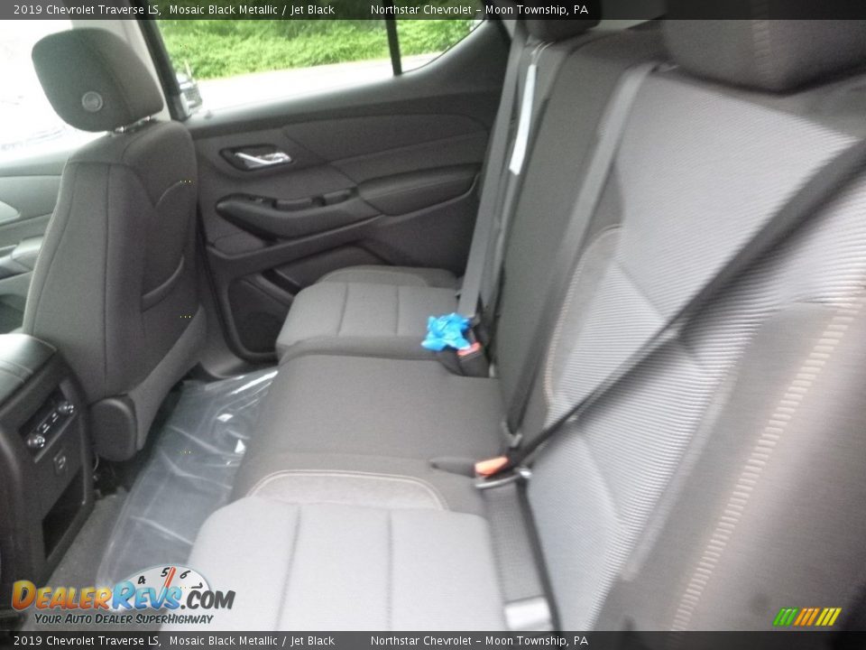 2019 Chevrolet Traverse LS Mosaic Black Metallic / Jet Black Photo #12