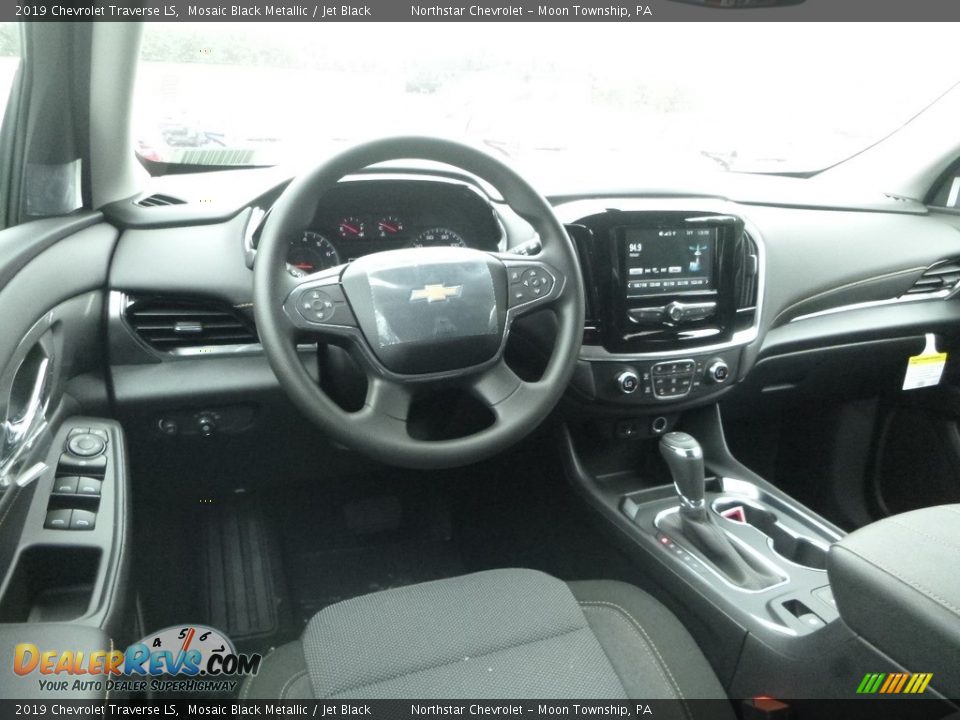 2019 Chevrolet Traverse LS Mosaic Black Metallic / Jet Black Photo #13