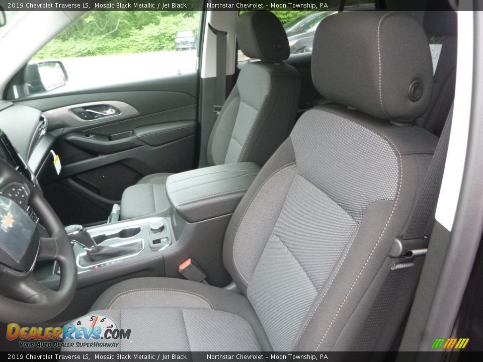 2019 Chevrolet Traverse LS Mosaic Black Metallic / Jet Black Photo #15