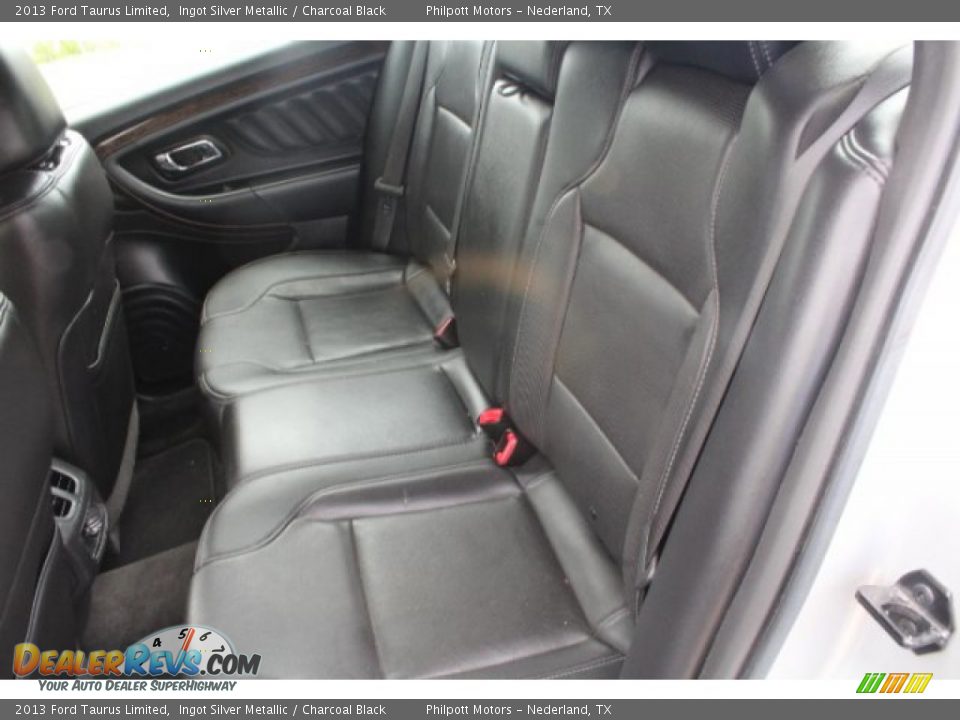2013 Ford Taurus Limited Ingot Silver Metallic / Charcoal Black Photo #20