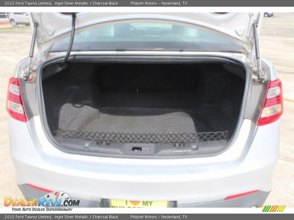 2013 Ford Taurus Limited Ingot Silver Metallic / Charcoal Black Photo #23