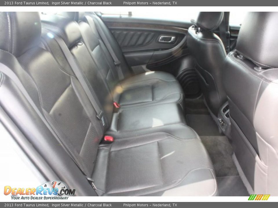 2013 Ford Taurus Limited Ingot Silver Metallic / Charcoal Black Photo #25