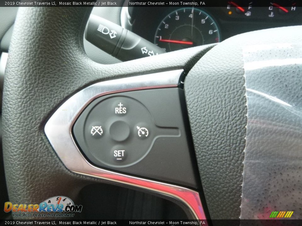 2019 Chevrolet Traverse LS Mosaic Black Metallic / Jet Black Photo #20