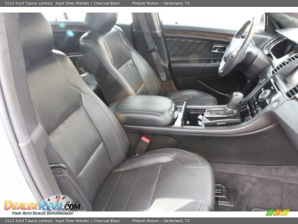 2013 Ford Taurus Limited Ingot Silver Metallic / Charcoal Black Photo #27