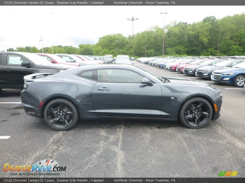 Shadow Gray Metallic 2019 Chevrolet Camaro SS Coupe Photo #6