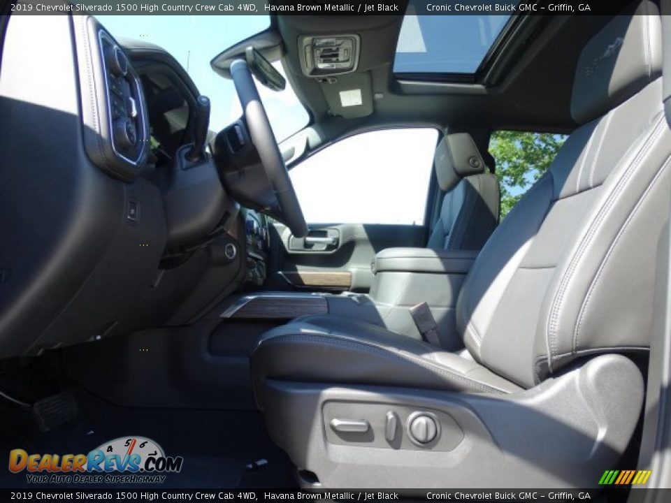 2019 Chevrolet Silverado 1500 High Country Crew Cab 4WD Havana Brown Metallic / Jet Black Photo #15