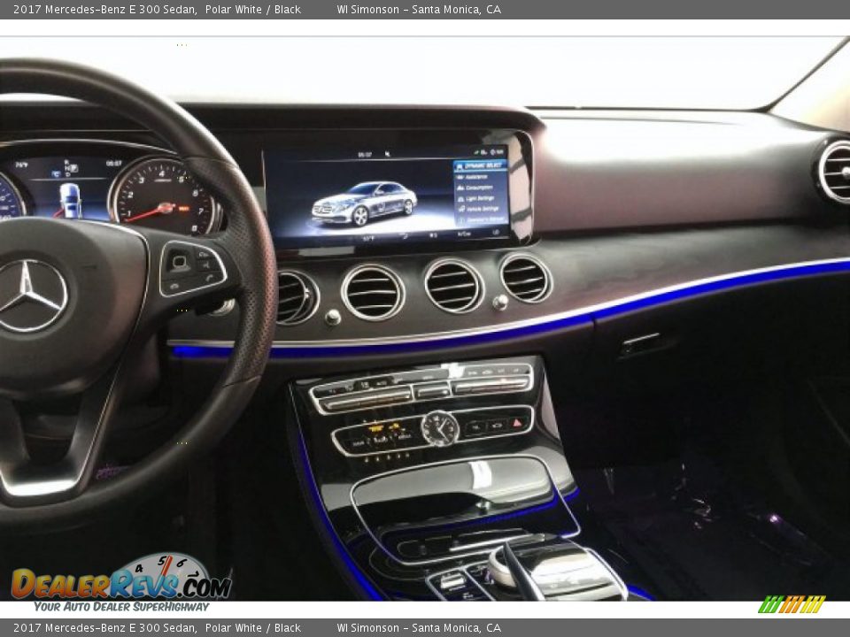 2017 Mercedes-Benz E 300 Sedan Polar White / Black Photo #5
