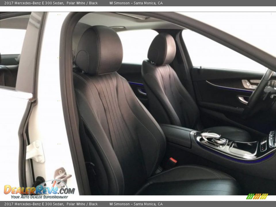 2017 Mercedes-Benz E 300 Sedan Polar White / Black Photo #6