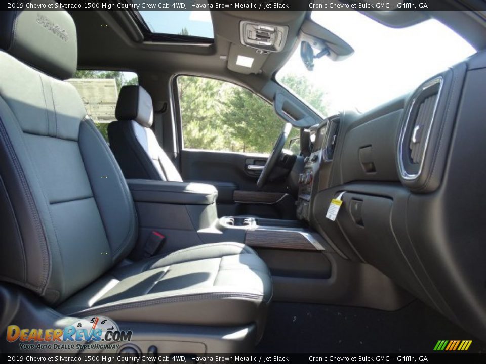 2019 Chevrolet Silverado 1500 High Country Crew Cab 4WD Havana Brown Metallic / Jet Black Photo #28