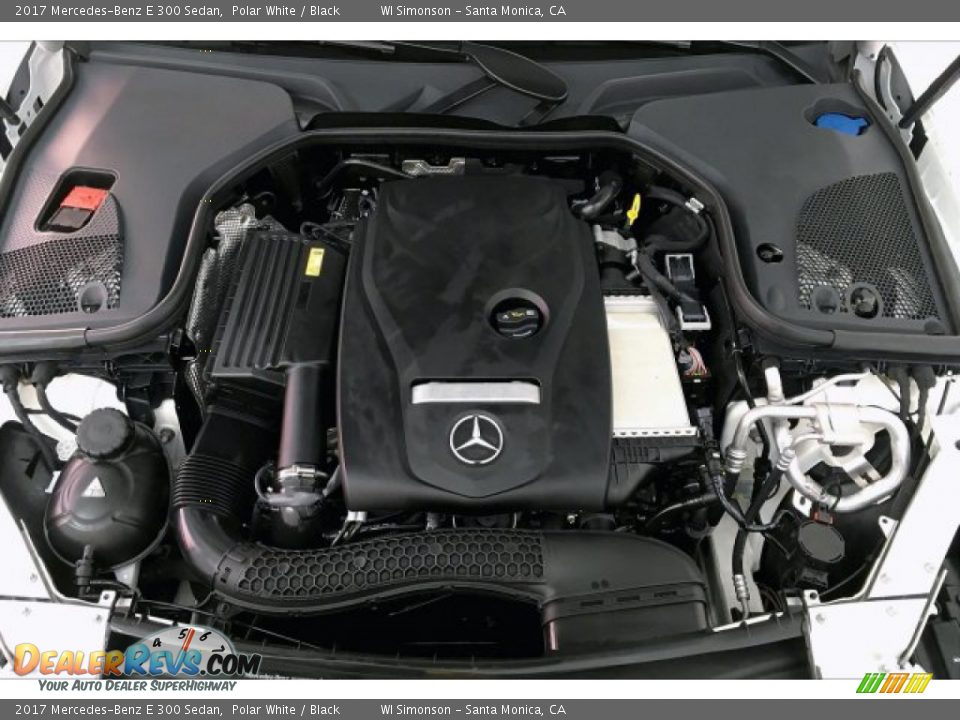 2017 Mercedes-Benz E 300 Sedan Polar White / Black Photo #9