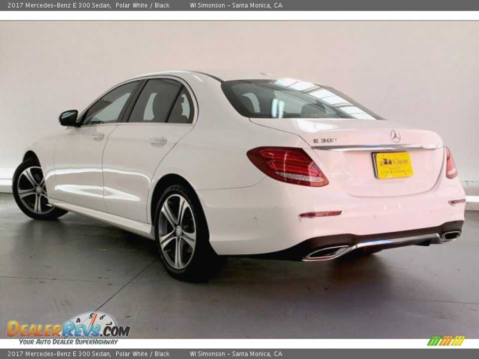 2017 Mercedes-Benz E 300 Sedan Polar White / Black Photo #10