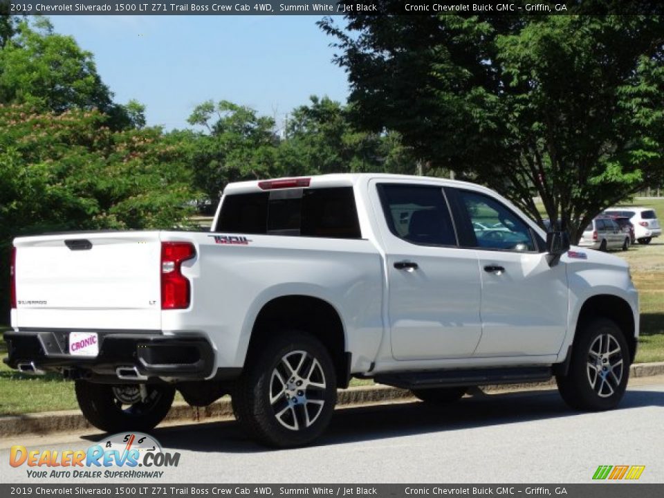 2019 Chevrolet Silverado 1500 LT Z71 Trail Boss Crew Cab 4WD Summit White / Jet Black Photo #3