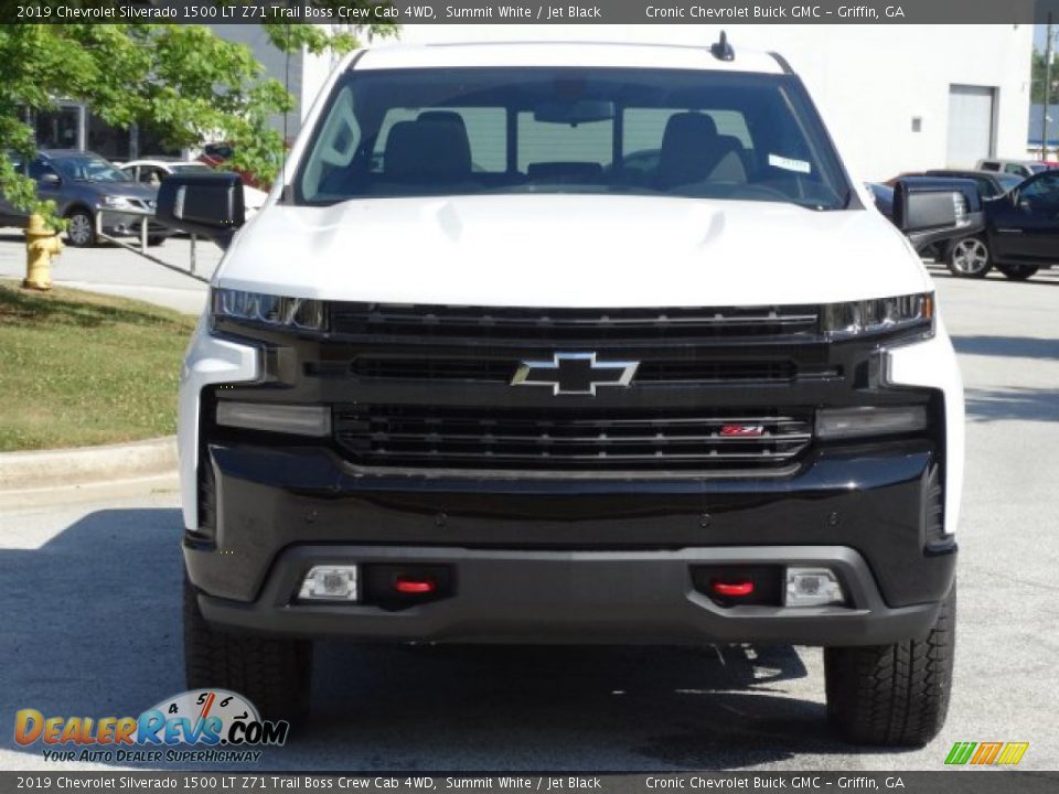 2019 Chevrolet Silverado 1500 LT Z71 Trail Boss Crew Cab 4WD Summit White / Jet Black Photo #4