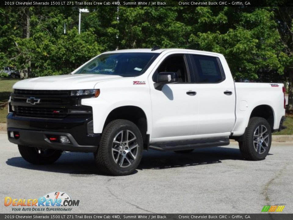 2019 Chevrolet Silverado 1500 LT Z71 Trail Boss Crew Cab 4WD Summit White / Jet Black Photo #5