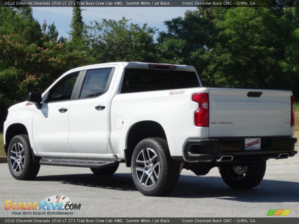 2019 Chevrolet Silverado 1500 LT Z71 Trail Boss Crew Cab 4WD Summit White / Jet Black Photo #6