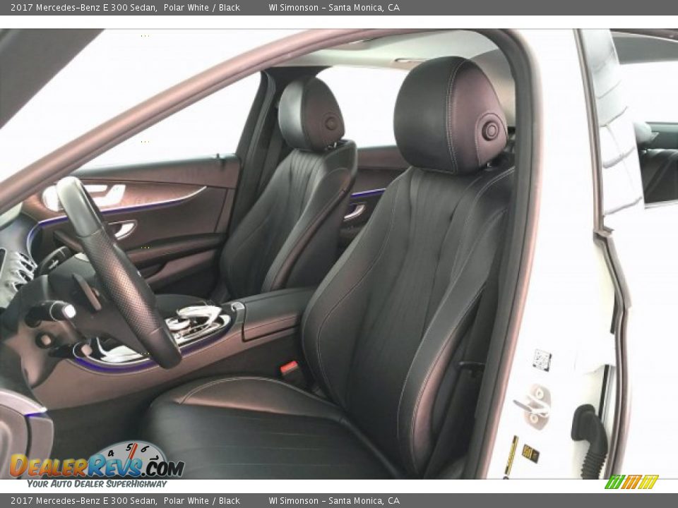 2017 Mercedes-Benz E 300 Sedan Polar White / Black Photo #14
