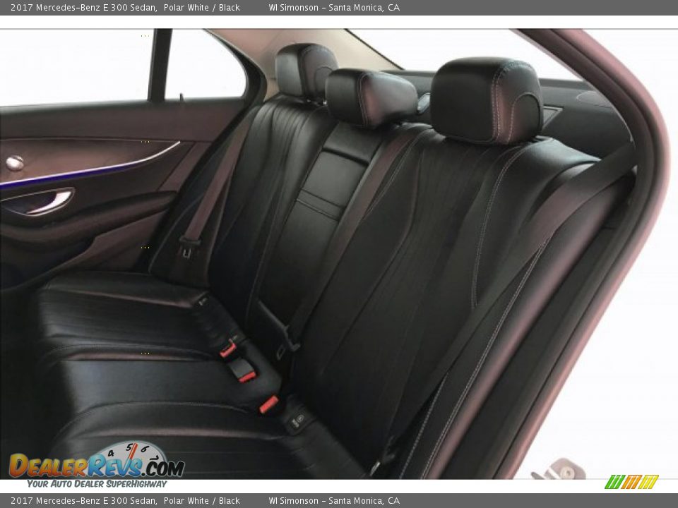 2017 Mercedes-Benz E 300 Sedan Polar White / Black Photo #15