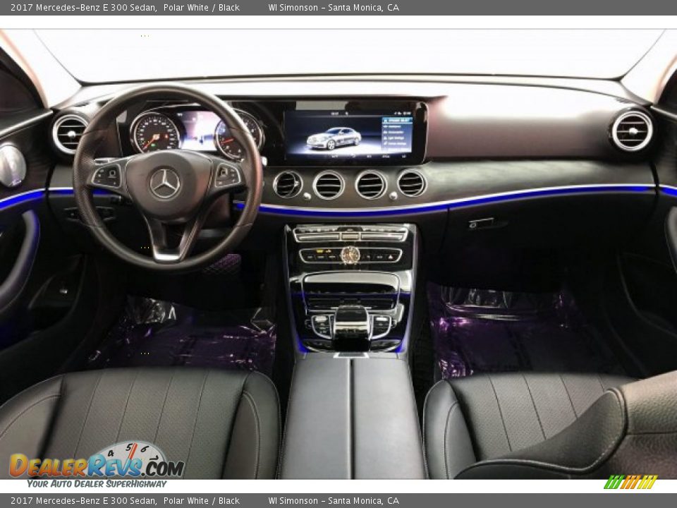 2017 Mercedes-Benz E 300 Sedan Polar White / Black Photo #17