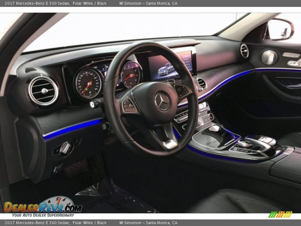 2017 Mercedes-Benz E 300 Sedan Polar White / Black Photo #22