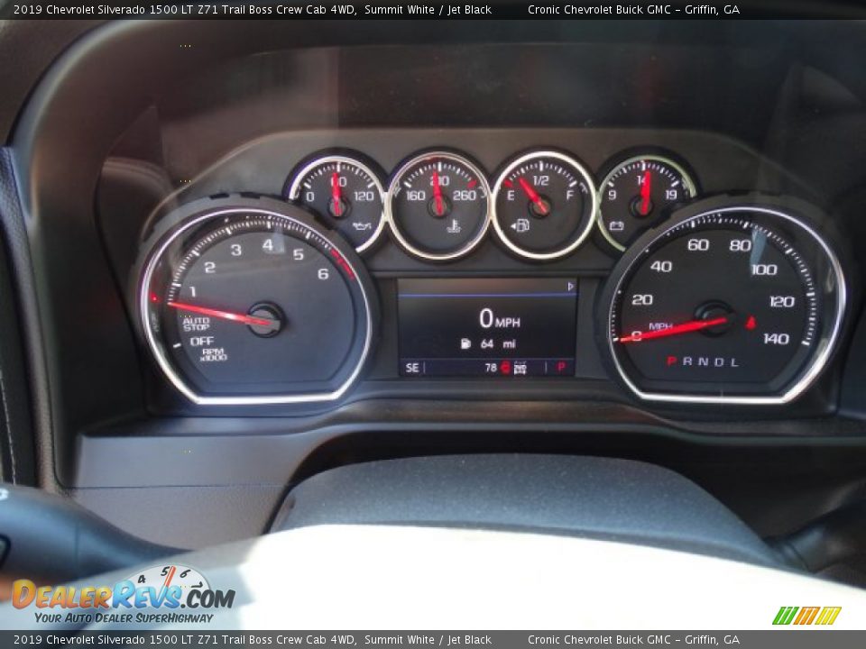 2019 Chevrolet Silverado 1500 LT Z71 Trail Boss Crew Cab 4WD Summit White / Jet Black Photo #21