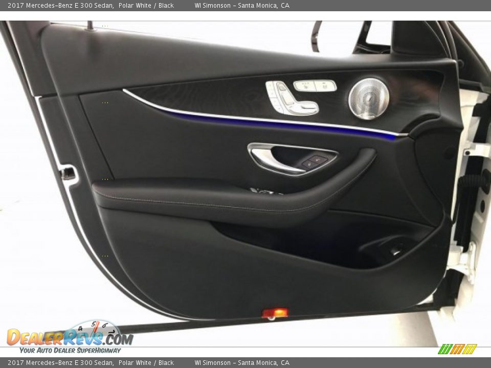 2017 Mercedes-Benz E 300 Sedan Polar White / Black Photo #25